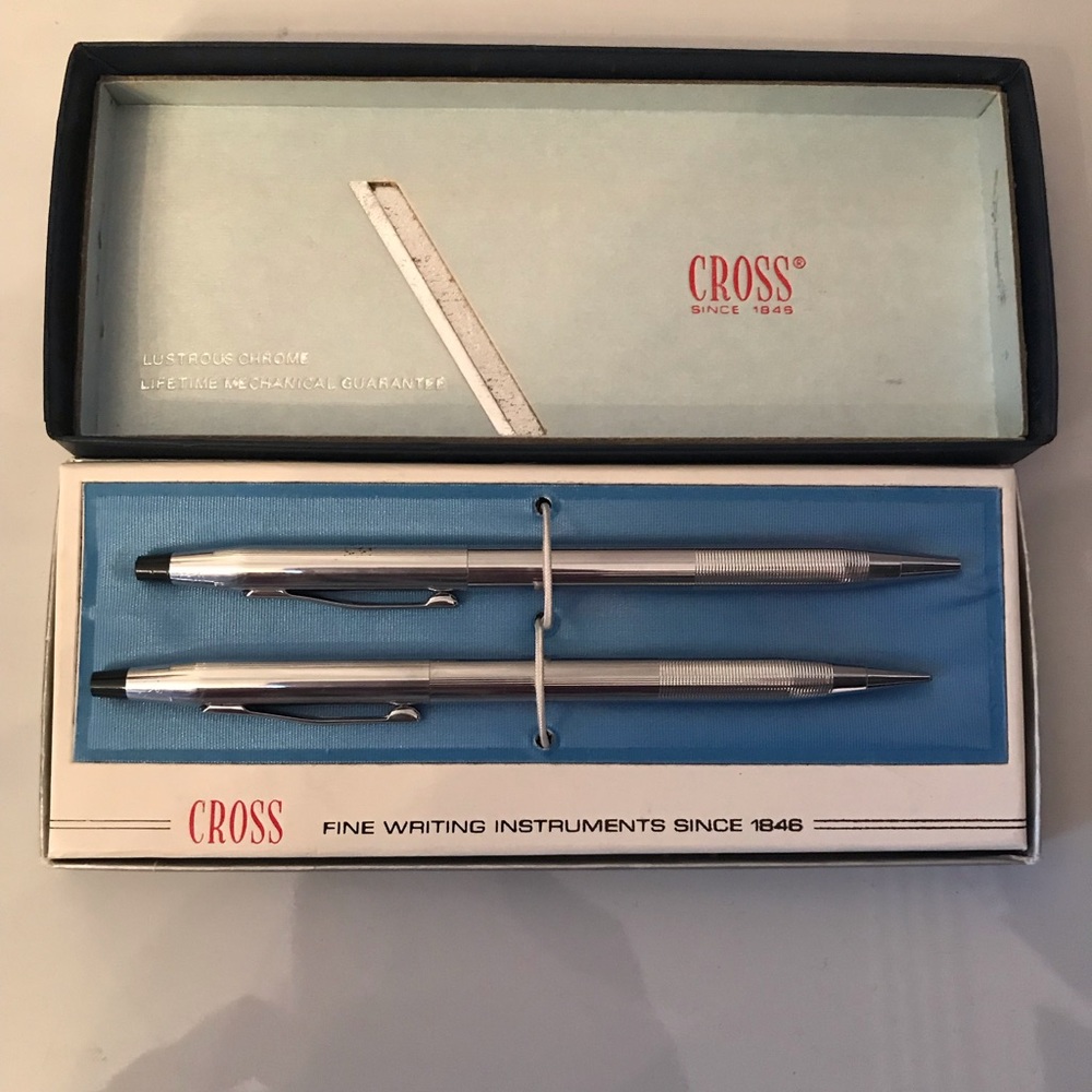 COPY - Cross Classic Chrome Pen Pencil Set